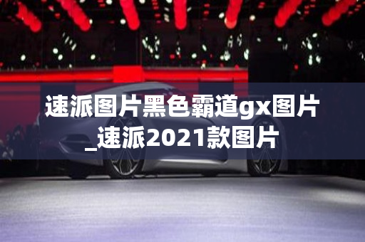 速派图片黑色霸道gx图片_速派2021款图片