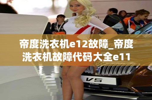 帝度洗衣机e12故障_帝度洗衣机故障代码大全e11