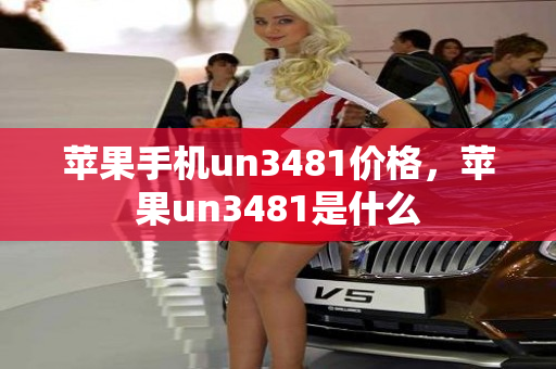 苹果手机un3481价格，苹果un3481是什么